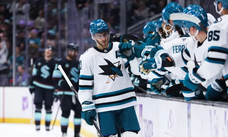 San Jose Sharks' Projected Lineup vs. Colorado Avalanche - 2025/11/26