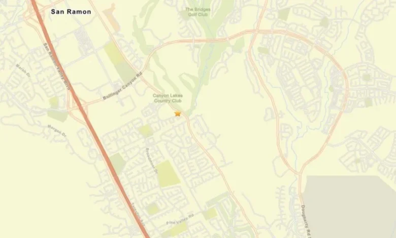 San Ramon hit by magnitude 3.3 earthquake