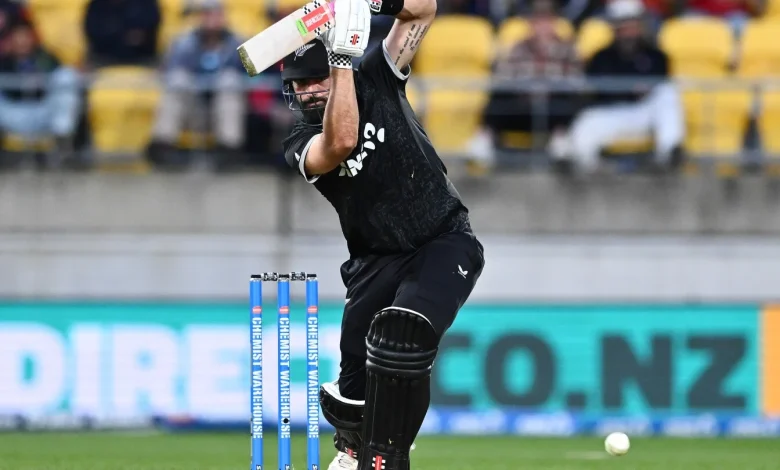 Santner surge in vain as West Indies defends 164 to beat New Zealand by 7 runs in 1st T20