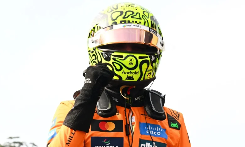 Sao Paulo GP: Lando Norris takes Sprint pole from Kimi Antonelli, Max Verstappen sixth and Lewis Hamilton eliminated in SQ2
