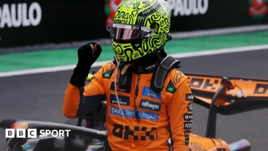 Sao Paulo Grand Prix: Lando Norris wins sprint after Oscar Piastri crashes out in Interlagos