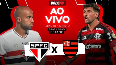 São Paulo x Flamengo AO VIVO – 1 x 1 – Arrascaeta empata em início quente pelo Brasileirão Betano