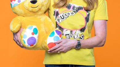 Sara Cox receives support from The Rock ahead of Children In Need challenge