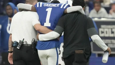 Sauce Gardner leaves Colts game vs Texans with calf injury; what we know