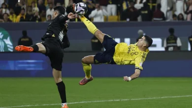 Saudi Pro League 2025-26: Ronaldo scores bicycle kick as Al Nassr thrashes Al Khaleej 4-1