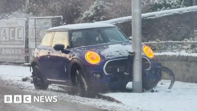 School closures and hazardous roads as snow sweeps north Scotland