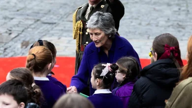 School pupils meet ‘cool’ new President Catherine Connolly