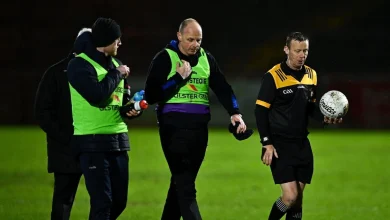 Scotstown v Newbridge called off at half-time