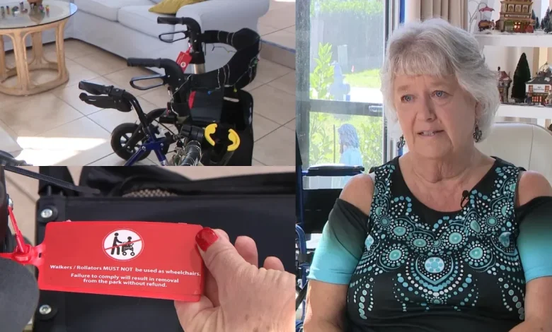 SeaWorld Orlando no longer allowing seated walkers in its theme park: 'Disappointing'