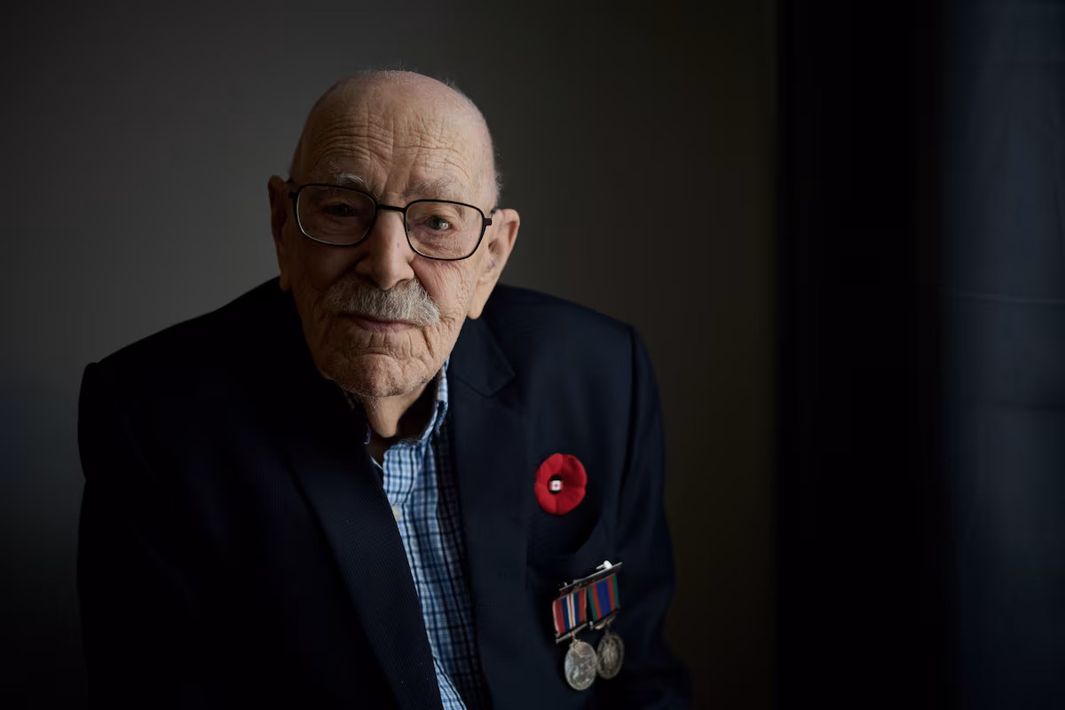 Second World War veterans are a shrinking presence on Remembrance Day