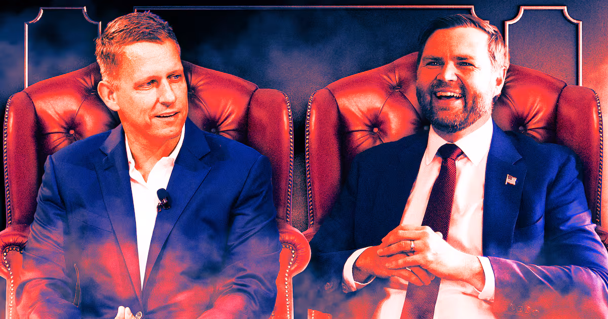 Secret GOP Cabal With Vance and Thiel Plots Eternal MAGA Rule
