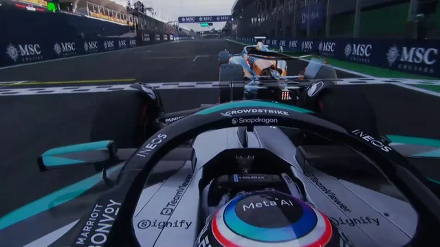 See how Norris secured Sprint pole with our 'Ghost Car'