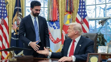 See photos of NYC's Mayor-elect Mamdani and President Trump in DC