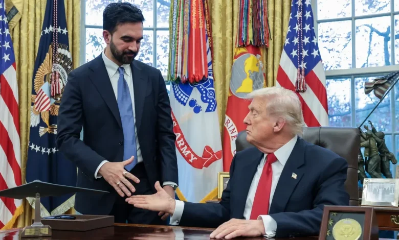 See photos of NYC's Mayor-elect Mamdani and President Trump in DC