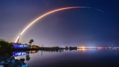 See photos of the overnight SpaceX rocket launch from Cape Canaveral