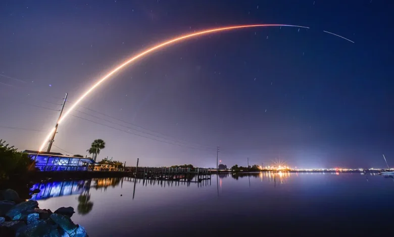 See photos of the overnight SpaceX rocket launch from Cape Canaveral