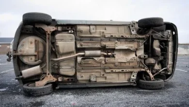 Seigler Springs Vehicle Accident Leaves Motorist Trapped in Overturned RV