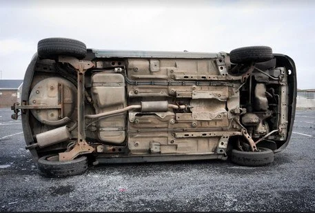 Seigler Springs Vehicle Accident Leaves Motorist Trapped in Overturned RV