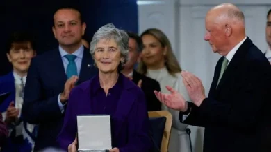 Senan Molony: The great, the good and the grey gather as Catherine Connolly takes oath of office
