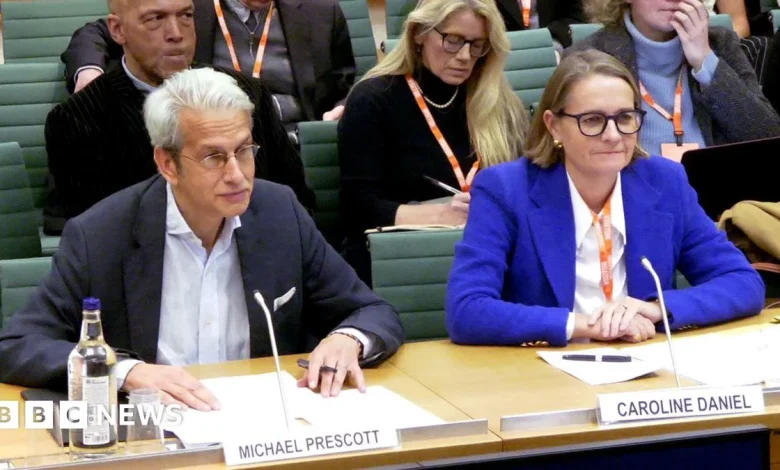 Senior BBC figures face questions from MPs after claims of bias in leaked memo