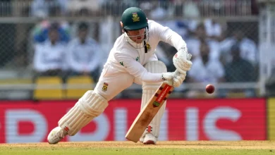Senuran Muthusamy’s maiden ton puts South Africa in command of 2nd cricket test against India