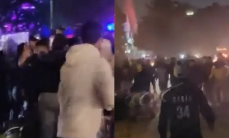 Serenata al América en Toluca termina en violencia, caos y pánico