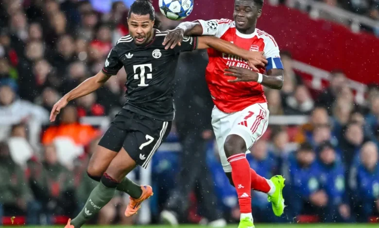 Serge Gnabry says Bayern Munich deserved to lose against Arsenal