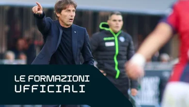 Serie A, le formazioni della 12ª giornata