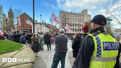 Seven arrested at Sheffield protests