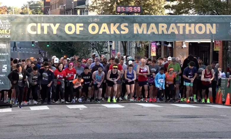 Several Raleigh streets to close from City of Oaks Marathon