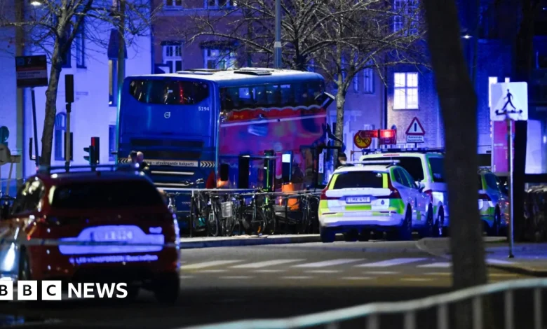 Several killed after bus crashes into Stockholm bus stop