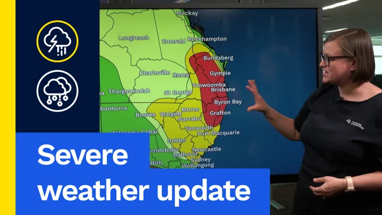 Severe weather update: Severe storms continue in Qld and NSW