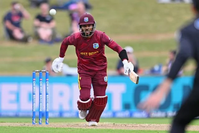 Shai Hope's 1st century against New Zealand lifts the West Indies to 247 in the 2nd ODI