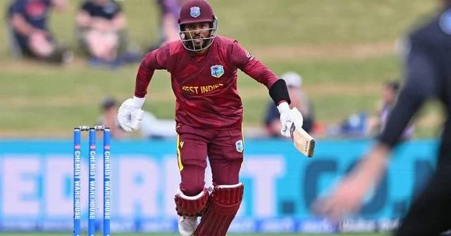 Shai Hope's 1st century against New Zealand lifts the West Indies to 247 in the 2nd ODI