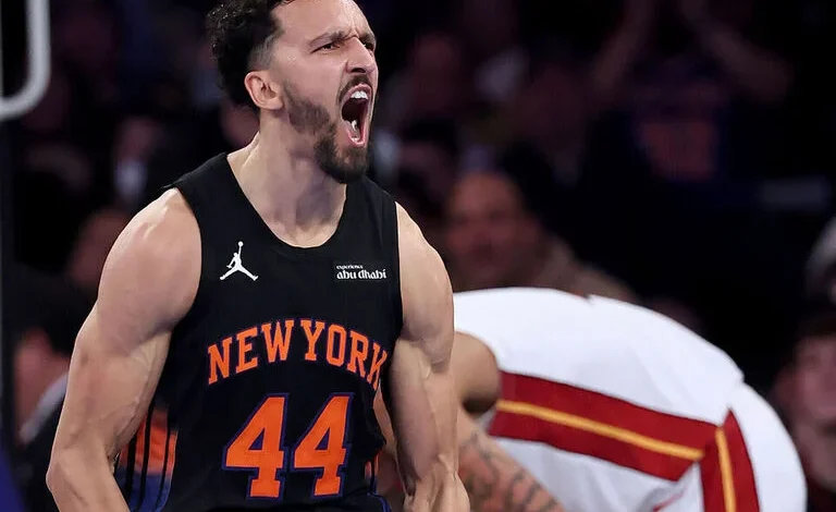 Shamet's career night navigates Knicks past Heat in NBA Cup clash