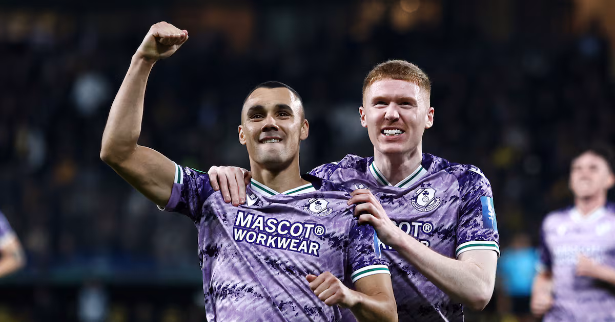 Shamrock Rovers cling on for famous draw in Athens