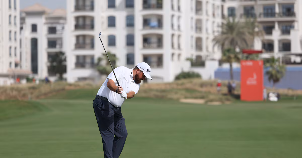 Shane Lowry still in contention in Abu Dhabi despite mixed round