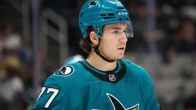 Sharks’ Michael Misa placed on injured reserve