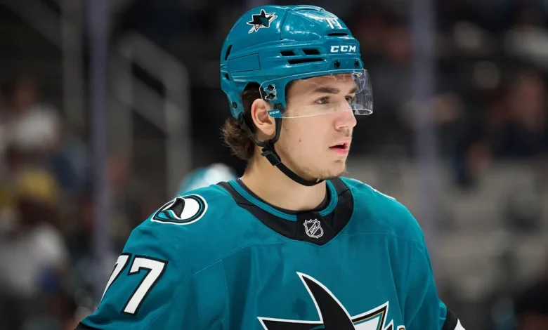 Sharks’ Michael Misa placed on injured reserve