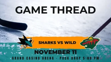 Sharks at Wild game 17: Lines, game thread and how to watch