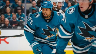 Sharks place tough guy Reaves on IR, recall forward from San Jose Barracuda