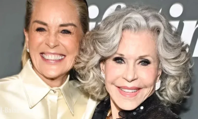 Sharon Stone and Jane Fonda Unite for a Vibrant New Project