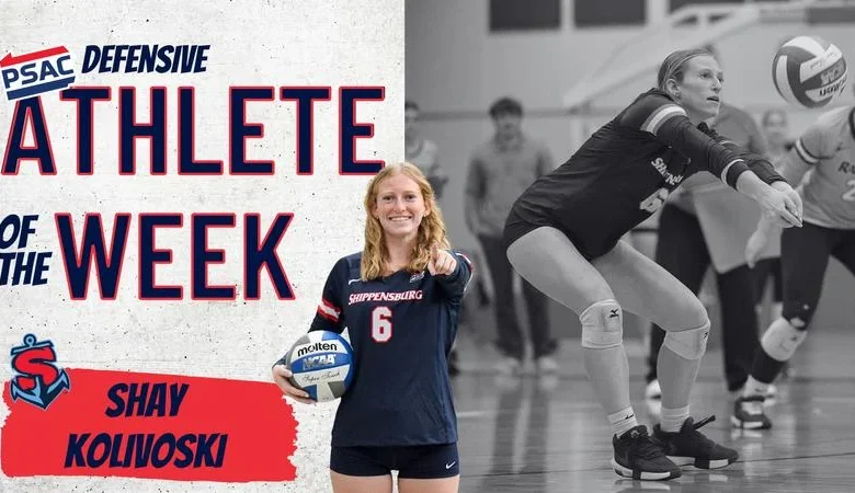 Shay Kolivoski named PSAC Eastern Division Volleyball Defensive Athlete of the Week