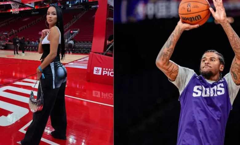 "She is going to rob him blind": Jalen Green Leaves Fans Dumbfounded By Immortalizing GF Draya Michele With Huge Back Tattoo