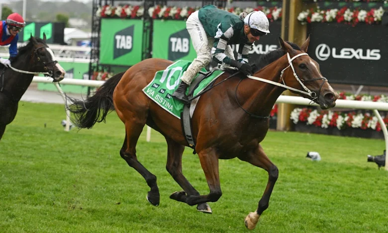 'She's got the class': Via Sistina, James McDonald go back-to-back in dominant Champions Stakes victory