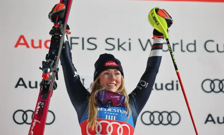 Shiffrin dominates slalom for career win 102