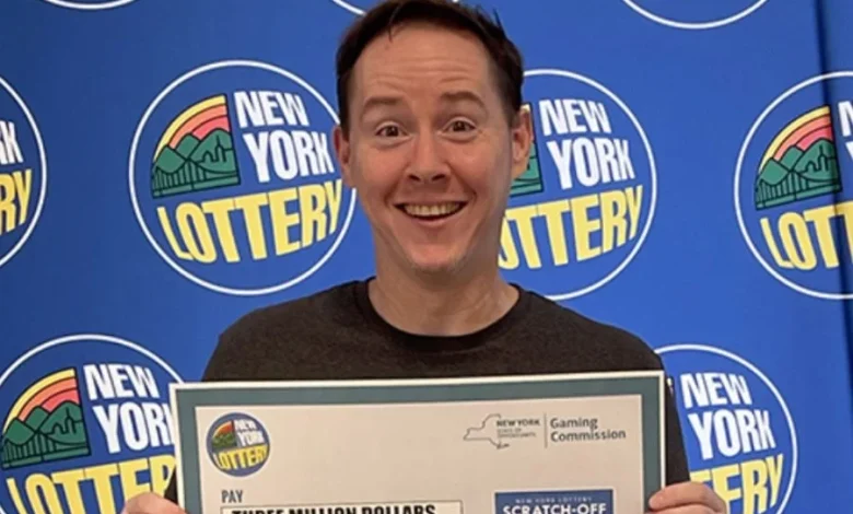 Shirley man hits NY Lottery’s $3 million Bonus Bucks jackpot