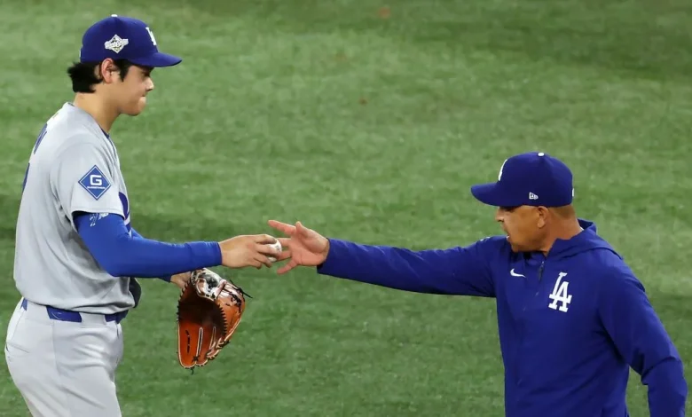 Shohei Ohtani pulled off mound in World Series after Blue Jays early blow