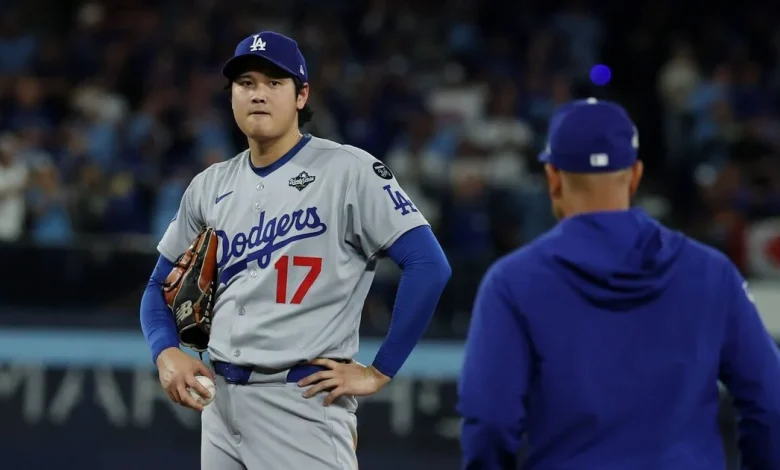Shohei Ohtani's reaction to Bo Bichette HR says it all as star pulled in World Series