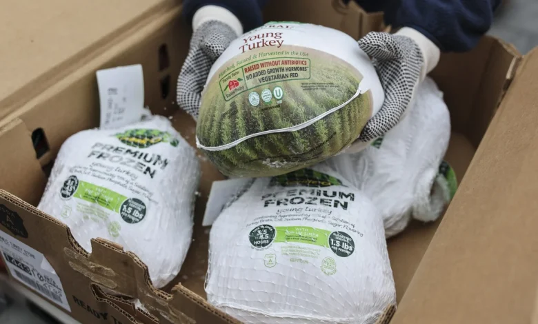 Shopping for Thanksgiving dinner? Expect to pay less than last year, survey shows